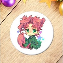 조조스 기묘한 모험 애니메이션 배지 브로치 조타로 쿠조 조나단 조스타 조셉 조르노 지오바나 라펠 핀 배낭용, 5