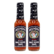 2개 Melindas 부트 졸로키아 고스트 페퍼 매운 핫 소스 148 ml, (오플닷컴) 2개 Melindas 부트, 148ml
