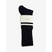 FALKE Cosy Wool ribbed calf length wool blend socks Dark Navy 2/5 팔케 코지 울 골지 칼프 렝스 울 블렌드 양말 다크 네이비 2