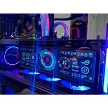 7.84 인치 1280x400 ips 화면 aida64 라즈베리 파이 pc cpu 온도 모니터링 모니터 gpu 차량 탑재 아날로그 디스플레이, 7.84인치 풀세트
