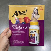 윤얌47.4 얼라이브 원스 데일리 포 우먼 59정, 단품