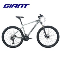 자이언트 XTC800 산악자전거 공압 30단 알루미늄 유압 디스크 GIANT 남성 MTB, S, 실버 그레이