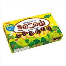 메이지 키노코노야마 초코 송이 과자 74g, 10개