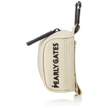 [파리 게이츠] [계속 정평 상품] 볼 파우치 [베이직 로고 시리즈] (볼 2 개 수납 가능) 골프 소품 넣기 053-2984201 040베이지, 040_베이지