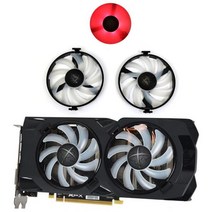 그래픽 카드 팬용 XFX RX470 FDC10U12S9-C 4 핀 AMD GPU 팬 Radeon RX 470 480 580 RX580 EDITION, 03 1PCS