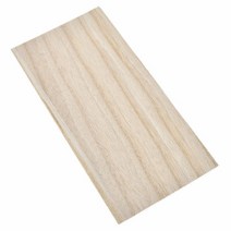 합판가격 나무합판 목재구입1p/5ps 오동 나무 판 1.5/2/3mm 100x10 0/100x20 0/200x300mm 목공 재료 모델, 02 1x300x200mm 5ps