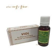 Viol(비올) 현악기 & 스트링 & 활털등의 송진클리너! 20ml Viol Instrument Cleaner and Polish 큰울림악기사_독일직수입! 당일출고!