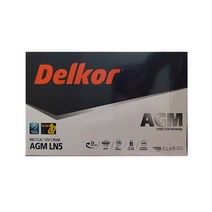 AGM95L LN5 95Ah 델코배터리 맥스크루즈 제네시스G70(2.2D/3.3T) 쏘렌토 카니발 스팅어(2.2D/3.3T) 올뉴SM7 마스터 차량용 AGM배터리 agm95, 공구대여/폐밧데리반납, 1개