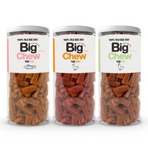 [도그러브] 신제품-빅츄 1KG 대용량 져키 3종 (연어 오리 치킨) 이효리도 픽한 국내산 저지방 영양간식, 치킨져키, 1000g