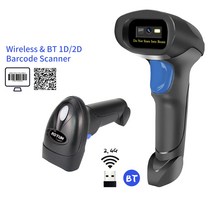 북 스캐너 비파괴북스캔 2.4G 무선 1D 2D 바코드 스캐너 USB 유선 BT 연결 리더 핸드 헬드 Windows 7/8/10/xp와 호환 가능, [05] 1D 2DBT24Gusb
