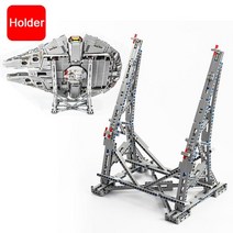 카프라 블럭 나무 장난감Ultimate Millennium 75192 Falcon 용 수직 디스플레이 스탠드 05132 Star Plan Br, 01 without packing box