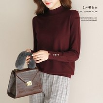 그녀희제 보나 3박자 소매버튼 니트