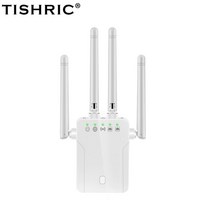 와이파이 증폭기 공유기 인터넷 TISHRIC-기가비트 라우터 리피터 2.4G/5G 300/1200Mbps 802.11N VPN 무선 익스텐더/앰프/부스터, 01 wifi repeater_02 US Plus