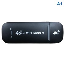 lte라우터 휴대용와이파이 4g 무선 usb 동글 모바일 광대역 150mbps 모뎀 스틱 4g sim 카드 무선 홈 오피스 무선 wifi 어댑터, a1