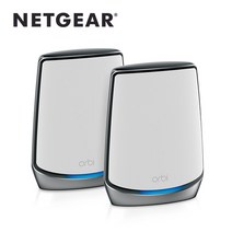 넷기어 오르비 RBK852 WiFi 6 트라이밴드 메시 와이파이 공유기 AX6000