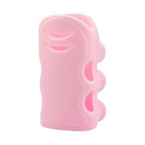 벽 위의 헤드 핸드 헬드 욕실 액세서리 용 실리콘 흡입 컵 홀더 내구성 재사용 가능한 방수, 분홍색
