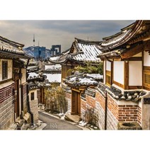 1000조각 직소퍼즐 - 서울타워가 보이는 북촌의 거리 풍경퍼즐_[230318EA], 본상품선택, 1, 본상품선택