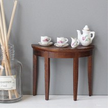 엔틱 콘솔 찻잔 미니어처 장식품 현관소품 실내디자인 셀프인테리어