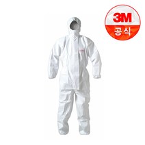 쓰리엠 마이크로가드 2500 일체형 방진복, 화이트