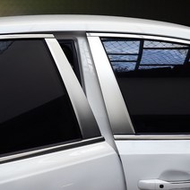JS automotive 더K9 차량전용 B필러 메탈크롬 튜닝 몰딩 인테리어 자동차 실외 스티커용품, 메탈크롬 B필러_더K9
