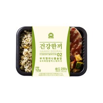 미트리 건강한끼 도시락 4종 1팩 골라담기, 건강한끼 02번 1팩