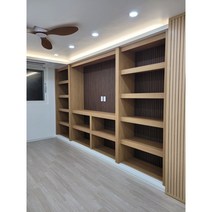 미가 루버 L004 거실 인테리어 패널 데코 루바, 2051D, 마감 몰딩(25x12) L51