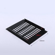 5080mm 와이드 벤트 천공 시트 알루미늄 합금 에어 웹 플레이트 환기 그릴, Width 150MM, length 500MM