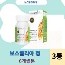 보스웰리아관절 비타민d3 마그네슘 보스웰리아 효능 고함량, 6개월분