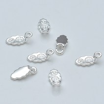 유리 타일에 대한 보석 귀걸이 보석금에 100Pcs 스푼 접착제 DIY 커넥터 펜던트 13.5mm x 6mm 3.3mm 실버 플레이트 패션 쥬얼리, [01] Silver color