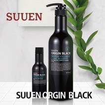 수앤 오리진블랙 샴푸, 700ml, 4개