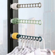2+1 특가이벤트 다용도 만능 틈새 방문 옷걸이 행거 도어 걸이 틈새 좁은 빈공간 창틀 화장실 옷걸이 헹거, 그린