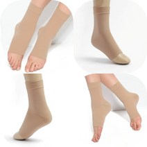 마트498 탄력 발목보호대(M) 베이지 발목밴드 발목접질렀을때 얇은 등산 축구 반깁스 발목아대 발목삐었을때 압박