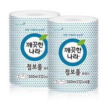 바보사랑깨끗한나라 점보롤 화장지(2겹 300MX4롤x4팩(16롤))