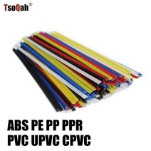 용접봉 논가스 용접봉 스텐 용접봉 알루미늄 용접봉 플라스틱 abs pp pe ppr pvc upvc cpvc 1m 길이 2pcs, 녹색 1m 2pcs, 복근