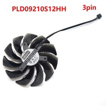 새로운 88MM T129215SU 3 핀 쿨러 팬 기가 바이트 GTX 1050 Ti 1080 1060 그래픽 카드 비디오 냉각, 02 PLD09210S12HH