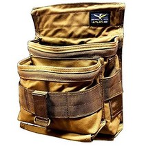 아틀라스46 AIMS Screw and Nail 파우치 공구 가방 공구 파우치 툴벨트 결합, 블랙