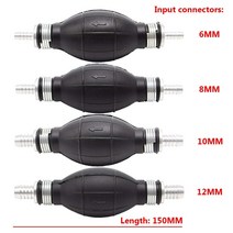 차량 엔진오일 펌프 흡입기 교환기 6mm8mm10mm12mm 핸드 연료 라인 고무 핸드, 6mm