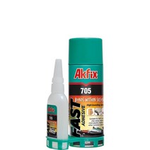 타일본드 AKfix-MDF 키트 705 범용 고속 접착 Mdf 목재 금속 알루미늄 대리석 gr, 한개옵션0