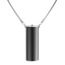 산소발생기 판매 도매 2 개 공기 청정기 USB 웨어러블 목걸이 미니 휴대용 이오나이저 음이온 발생기 자동, 01 Gray 1 pcs