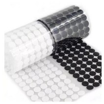 다목적 부자재 원형 테이프 찍찍이 자동차인테리어 생활용품 다용도 유지보수, 화이트10mm(50쌍)(1064-1)