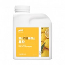 흥국 맘스리얼베이스 유자 1kg
