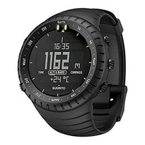 순토 (SUUNTO) 시계 코어 올 블랙 3 기압 방수 방위 / 고도 / 기압 / 수심 [일본 정품 메이커 보증 2 년]