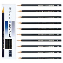 톰보 모노 J 연필/1타12입/미대입시/소묘 스케치용/MONO J, 4B