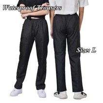 헤어캡 커스텀 로고 긴팔 반려동물 미용 가운 G1004 애완 동물 미용사 작업복 통기성 방, WP Trousers L