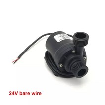 미션오일 자가오일교환기 오일교환펌프 엔진오일 800lh 5m dc 12v 24v 태양광 브러시리스 모터 물 순환 워터 잠수정 워터, 24v 배선