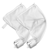 2pcs 교체 지퍼 풀 필터 가방 나일론 메쉬 풀 청소 수영장 필터 구성 요소, NO1