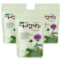 임실 가시엉겅퀴 차 3봉(60개입) 티백차 효도선물, 3봉60개입