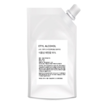소독용 에탄올 무수에탄올 95% 식물성에탄올 1L 손소독제 손세정제 만들기 재료, 1개