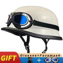 제 2 차 세계 대전 독일 스타일 헬멧 오픈 페이스 오토바이, A9+XXL