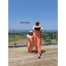 [아동/주니어] 맘커플 세상 편한 점프슈트 S~JM (3col) 맘키즈 아기랑 커플 멜빵